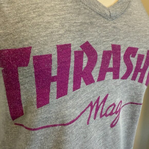 Bundle of Thrasher Women’s T-Shirts + Stickers (Black & Grey) - Picture 9 of 13